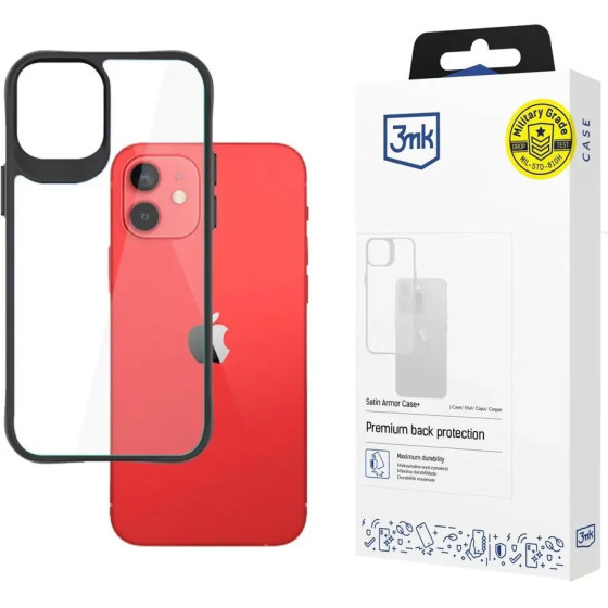 3mk Protection Apple iPhone 12 Mini - 3mk Satin Armor Case+ - (138962-0)