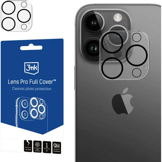3mk Protection Apple iPhone 12 Pro - 3mk Lens Pro Full Cover - (151063-0)