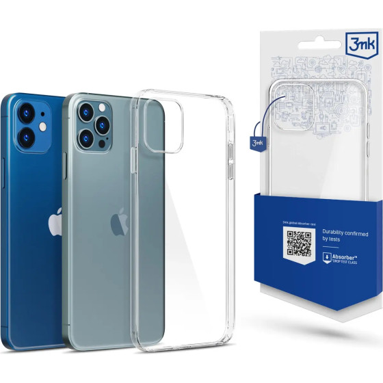3mk Protection Apple iPhone 12/12 Pro - 3mk Clear Case - (105901-0)