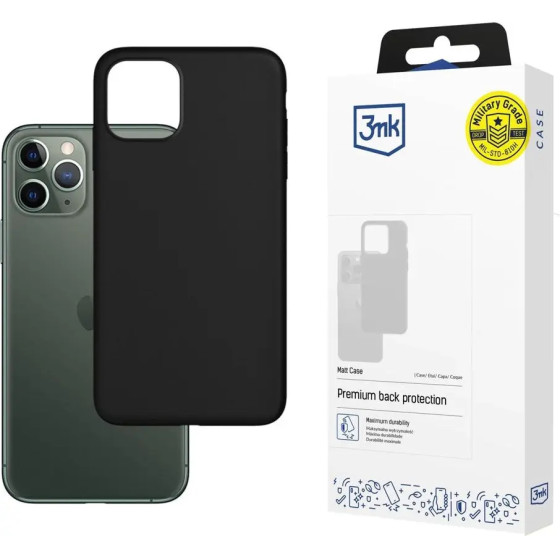 3mk Protection Apple iPhone 12/12 Pro - 3mk Matt Case black - (108045-0)
