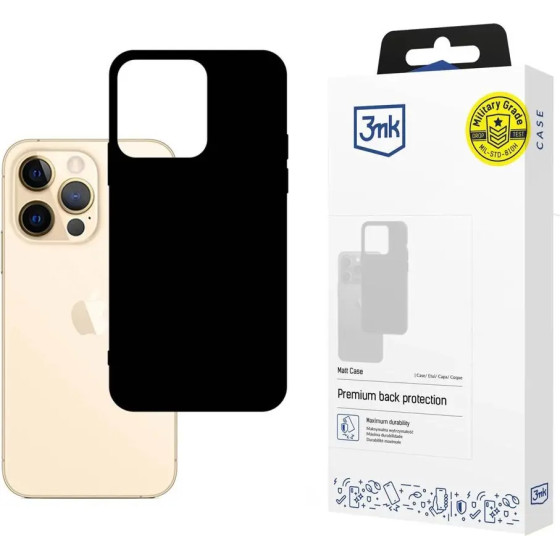 3mk Protection Apple iPhone 13 Pro - 3mk Matt Case black - (134862-0)