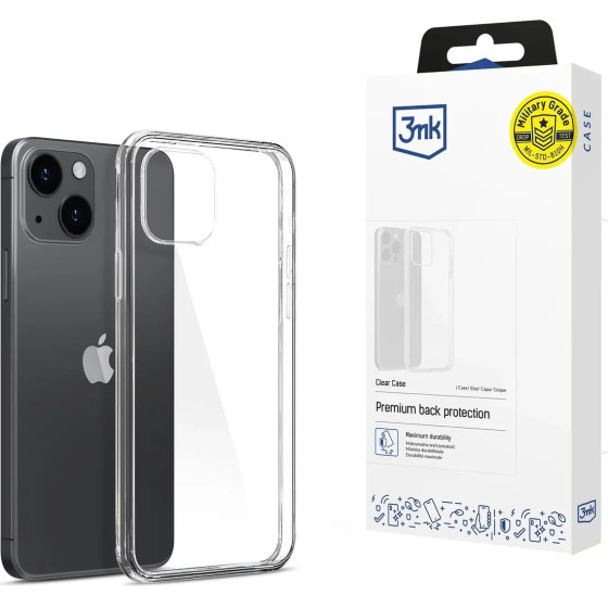 3mk Protection Apple iPhone 15 - 3mk Clear Case - (151032-0)