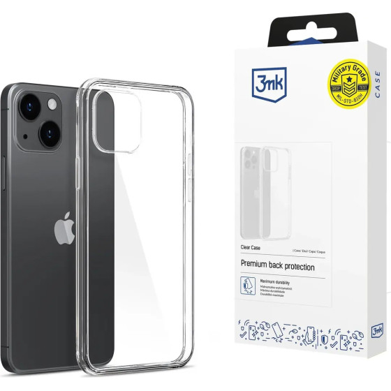 3mk Protection Apple iPhone 15 Plus - 3mk Clear Case - (151034-0)
