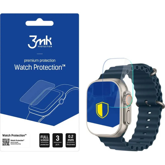 3mk Protection Apple Watch Ultra/Ultra 2 - 3mk Watch Protection(TM) v. FlexibleGlass Lite - (146002-0)