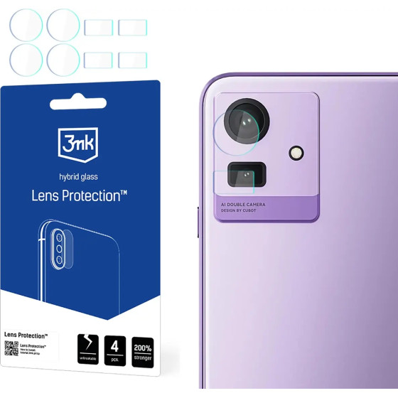 3mk Protection Camera Cover 3mk Lens Protection for Cubot Note 50 - (W-3LenProt-CN50-0)