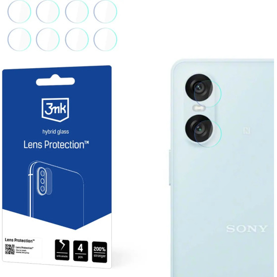 3mk Protection Camera Cover 3mk Lens Protection for Sony Xperia 10 VI - (W-3LenProt-SXP10VI-0)