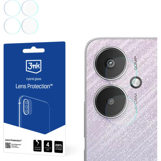 3mk Protection Camera Cover 3mk Lens Protection for Xiaomi Redmi 13C 5G - (W-3LenProt-Re13C1-0)