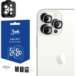 3mk Protection Camera Glass for iPhone 13 Pro Max / 13 Pro 9H for 3mk Lens Protection Pro Series Lens - Silver - (141658-0)