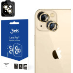 3mk Protection Camera glass for iPhone 14 Plus 9H for 3mk Lens Protection Pro series lens - gold - (144864-0)