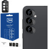 3mk Protection Camera lens glass 3mk Lens Protection Pro Black for Samsung Galaxy S25 - (158078-0)