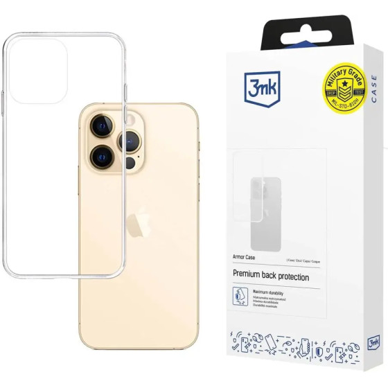 3mk Protection Case for iPhone 13 Pro Max series 3mk Armor Case - transparent - (135302-0)