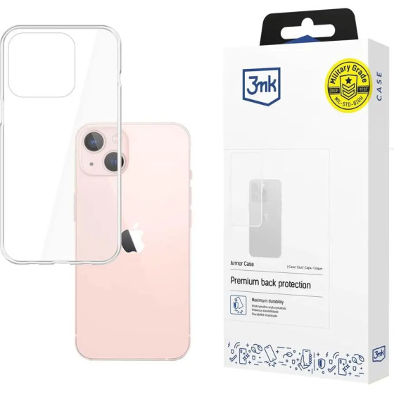 3mk Protection Case for iPhone 14 from the 3mk Armor Case series - transparent - (143859-0)