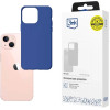 3mk Protection Case for iPhone 14 from the 3mk Matt Case series - blue - (143865-0)