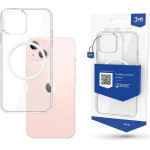 3mk Protection Case for iPhone 14 Plus compatible with MagSafe from the 3mk MagCase series - transparent - (143900-0)