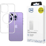 3mk Protection Case for iPhone 14 Pro Max compatible with MagSafe from the 3mk MagCase series - transparent - (143884-0)