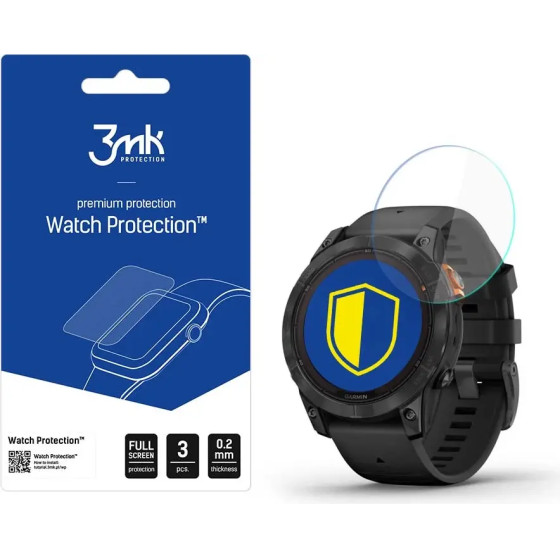 3mk Protection Garmin Fenix 7 Pro Solar - 3mk Watch Protection(TM) v. FlexibleGlass Lite - (151124-0)