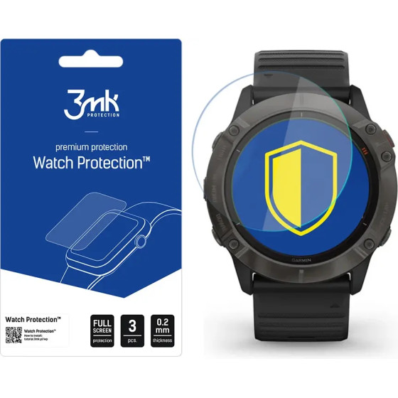 3mk Protection Garmin Fenix 6X Pro - 3mk Watch Protection(TM) v. FlexibleGlass Lite - (108935-0)
