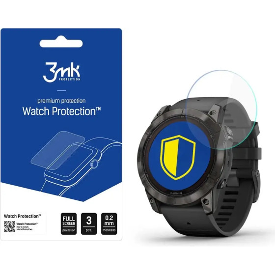3mk Protection Garmin Fenix 7X Pro Solar - 3mk Watch Protection(TM) v. FlexibleGlass Lite - (151126-0)
