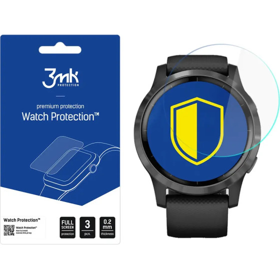 3mk Protection Garmin Vivoactive 4 - 3mk Watch Protection(TM) v. ARC+ - (108866-0)