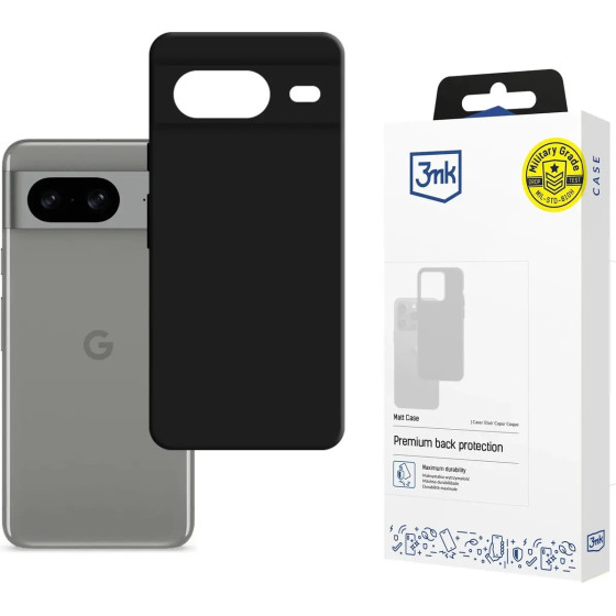 3mk Protection Google Pixel 8 5G - 3mk Matt Case black - (150118-0)