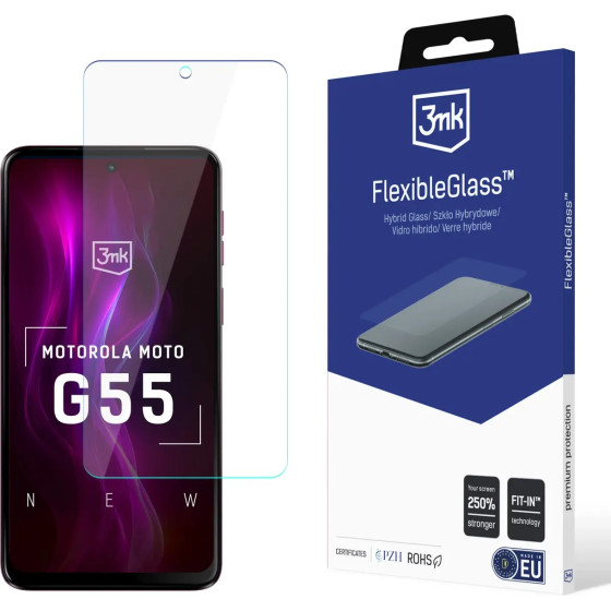 3mk Protection Hybrid glass 3mk FlexibleGlass for Motorola Moto G55 5G - (W-3FxGl-MMG55-0)