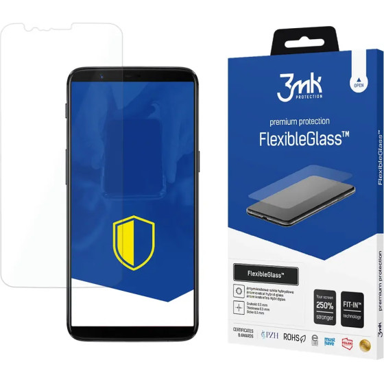 3mk Protection Hybrid glass 3mk FlexibleGlass(TM) for OnePlus 5T - (107049-0)