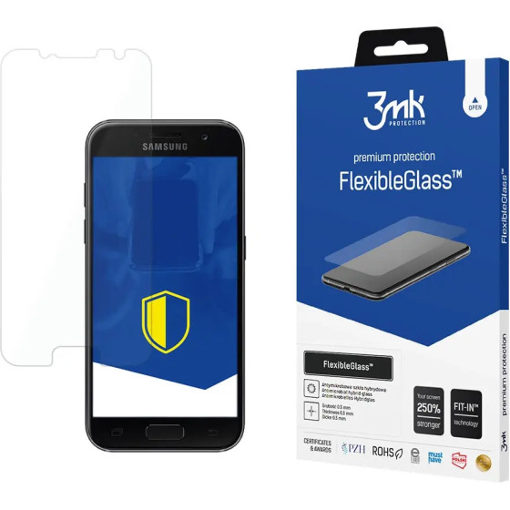 3mk Protection Hybrid glass 3mk FlexibleGlass(TM) for Samsung Galaxy A3 2017 - (107096-0)