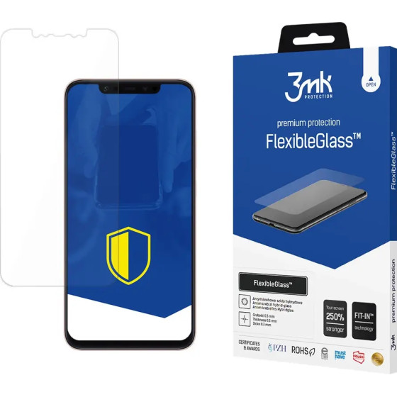 3mk Protection Hybrid glass 3mk FlexibleGlass(TM) on Xiaomi Mi8 Global - (107220-0)