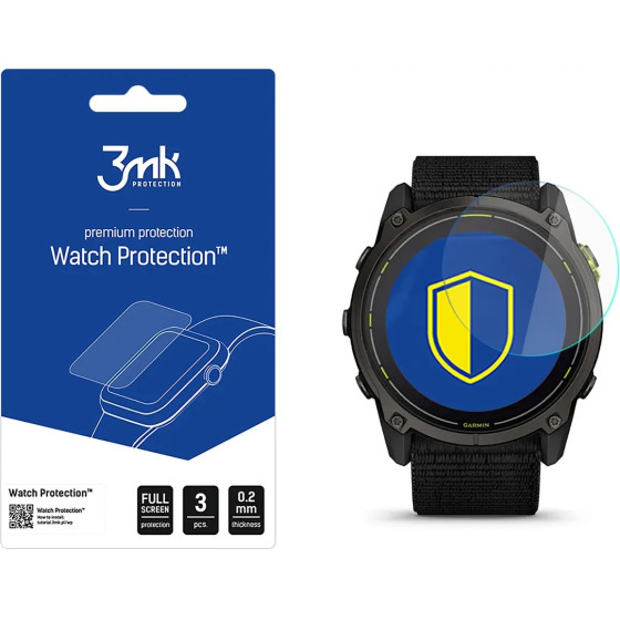 3mk Protection Hybrid Glass 3mk Watch Protection FlexibleGlass for Garmin Enduro 3 - (W-3WPrFG-GE3-0)
