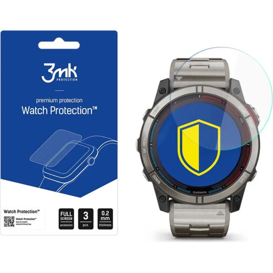 3mk Protection Hybrid Glass 3mk Watch Protection FlexibleGlass for Garmin Quatix 7X - (143445-0)