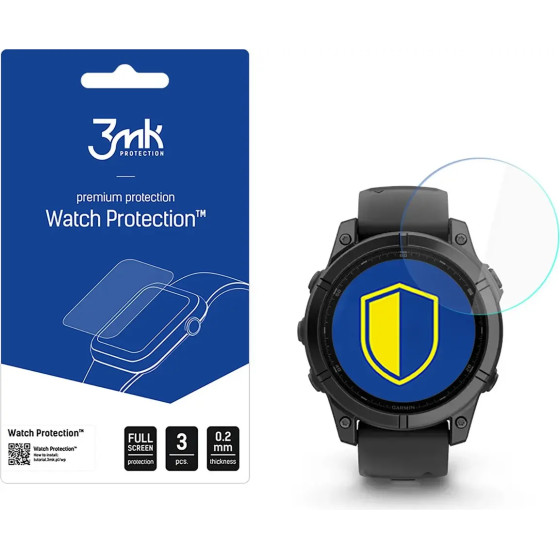 3mk Protection Hybrid Glass 3mk Watch Protection FlexibleGlass for Garmin Fenix E 47mm - (W-3WPrFG-GFE47-0)