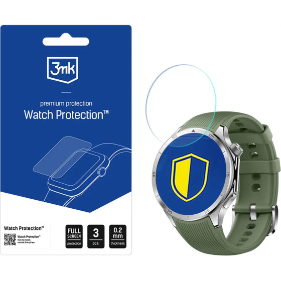 3mk Protection Hybrid Glass 3mk Watch Protection FlexibleGlass for OnePlus Watch 3 - (W-3WPrFG-OPW3-0)