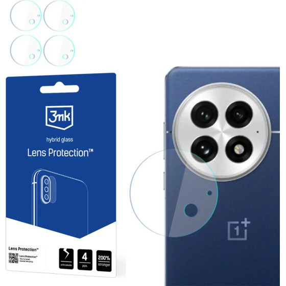 3mk Protection Hybrid Glass for Camera Lens 3mk Lens Protection for OnePlus 13 - (W-3LenProt-Op13-0)