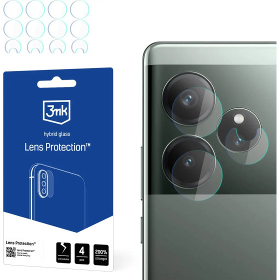 3mk Protection Hybrid Glass for Camera Lens 3mk Lens Protection for Realme GT 6T - (W-3LenProt-RGT6T-0)