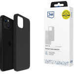 3mk Protection iPhone 13 case from the 3mk Silicone Case series - black - (147274-0)