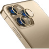 3mk Protection iPhone 13 Pro Max / 13 Pro 9H Camera Glass for 3mk Lens Protection Pro Series Lens - Gold - (144851-0)