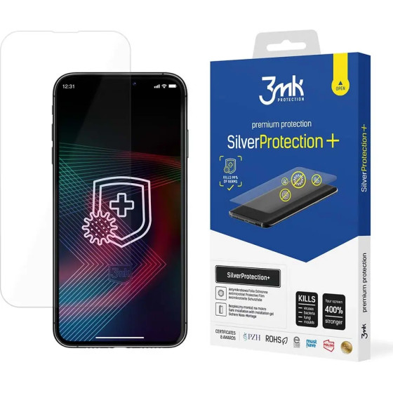 3mk Protection iPhone 14 Pro Max / 14 Plus Antibacterial Gaming Screen Film 3mk Silver Protection+ - (145251-0)