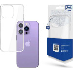 3mk Protection iPhone 14 Pro silicone case from the 3mk Clear Case series - transparent - (143916-0)