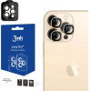 3mk Protection iPhone 14 Pro Max / 14 Pro 9H Camera Glass for 3mk Lens Protection Pro Series Lens - Gold - (144856-0)