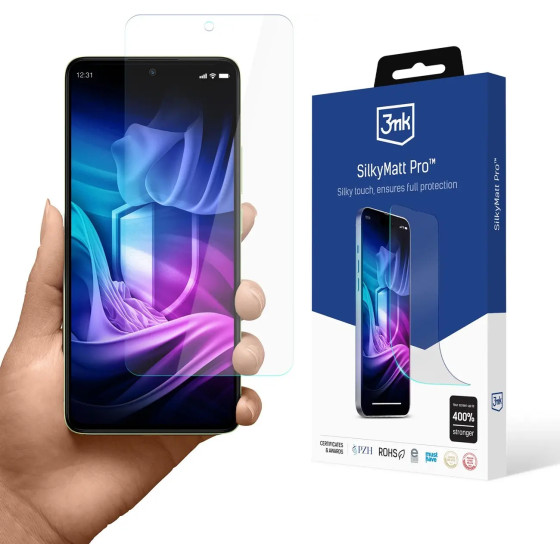 3mk Protection Matte protective film 3mk Silky Matt Pro for Redmi Note 14 4G - (W-3SlMatPr-RN144G-0)