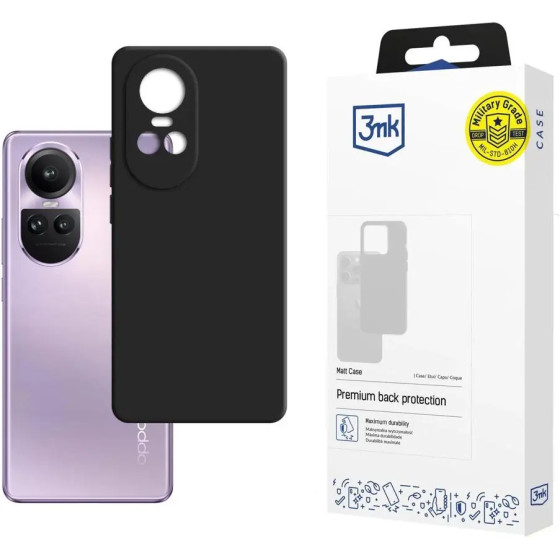 3mk Protection Oppo Reno 10 (CPH2531)/Pro - 3mk Matt Case black - (151901-0)