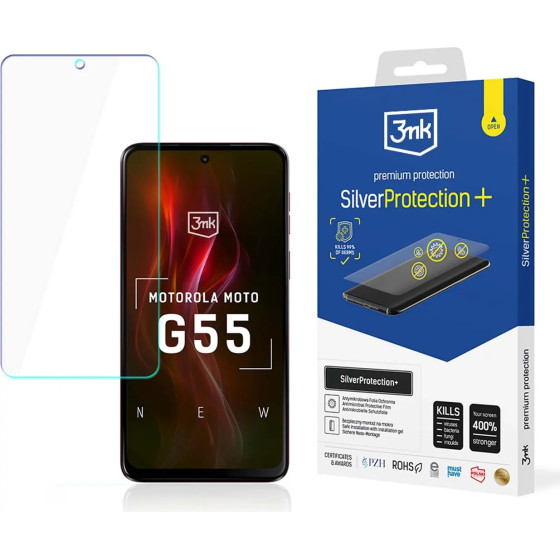 3mk Protection Protective film 3mk SilverProtection+ for Motorola Moto G55 5G - (W-3SPrtP-MMG55-0)