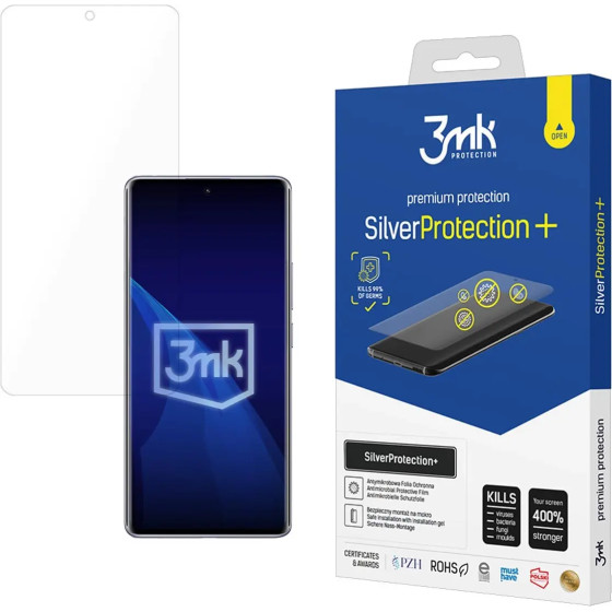 3mk Protection Protective film 3mk SilverProtection+ for Xiaomi Redmi Note 14 Pro 4G - (W-3SPrtP-RN14P4G-0)