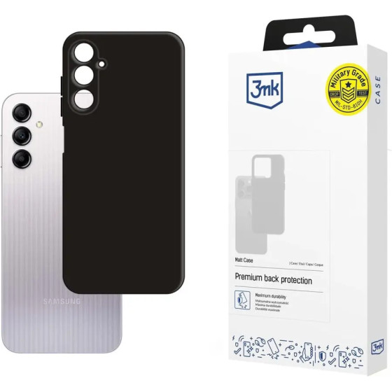3mk Protection Samsung Galaxy A14 5G - 3mk Matt Case black - (150211-0)