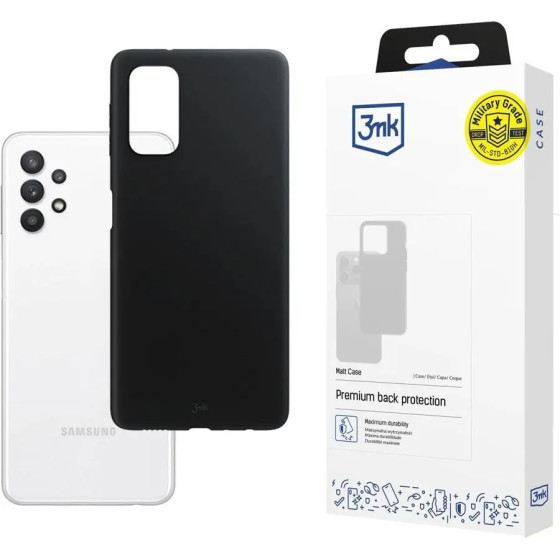 3mk Protection Samsung Galaxy A32 5G - 3mk Matt Case black - (132551-0)