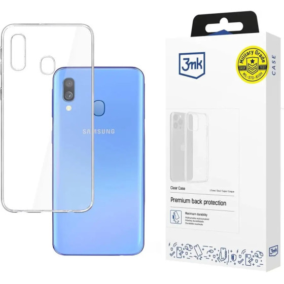 3mk Protection Samsung Galaxy A40 - 3mk Clear Case - (106030-0)