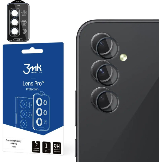 3mk Protection Samsung Galaxy A54 5G - 3mk Lens Protection Pro Black - (150585-0)