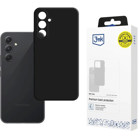 3mk Protection Samsung Galaxy A54 5G - 3mk Matt Case black - (146897-0)