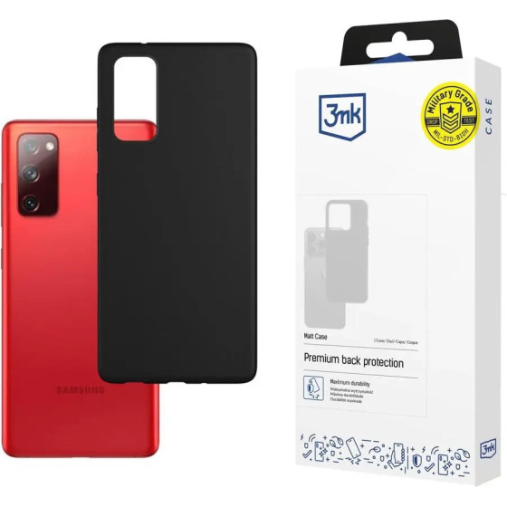 3mk Protection Samsung Galaxy S20 FE 5G - 3mk Matt Case black - (108120-0)