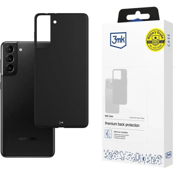 3mk Protection Samsung Galaxy S21 5G - 3mk Matt Case black - (127419-0)